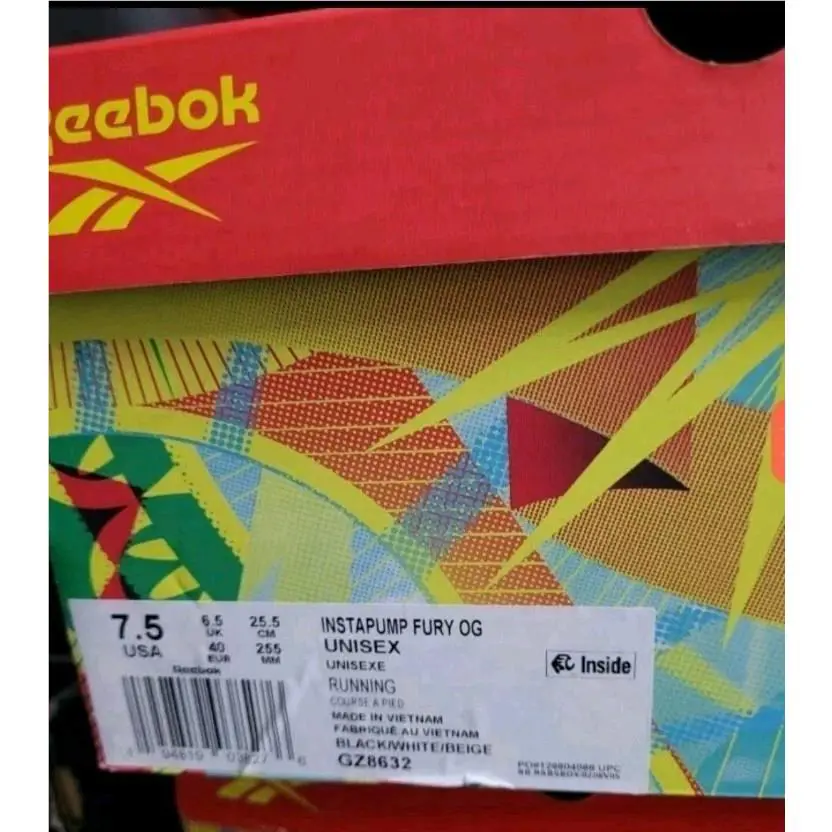 Reebok shoes Instapump Fury - Beige 6