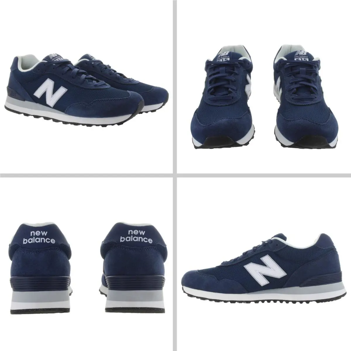 New Balance shoes - New Balance Classic 515 - Classic - ML515NVY - Navy, Dark Blue, White 9