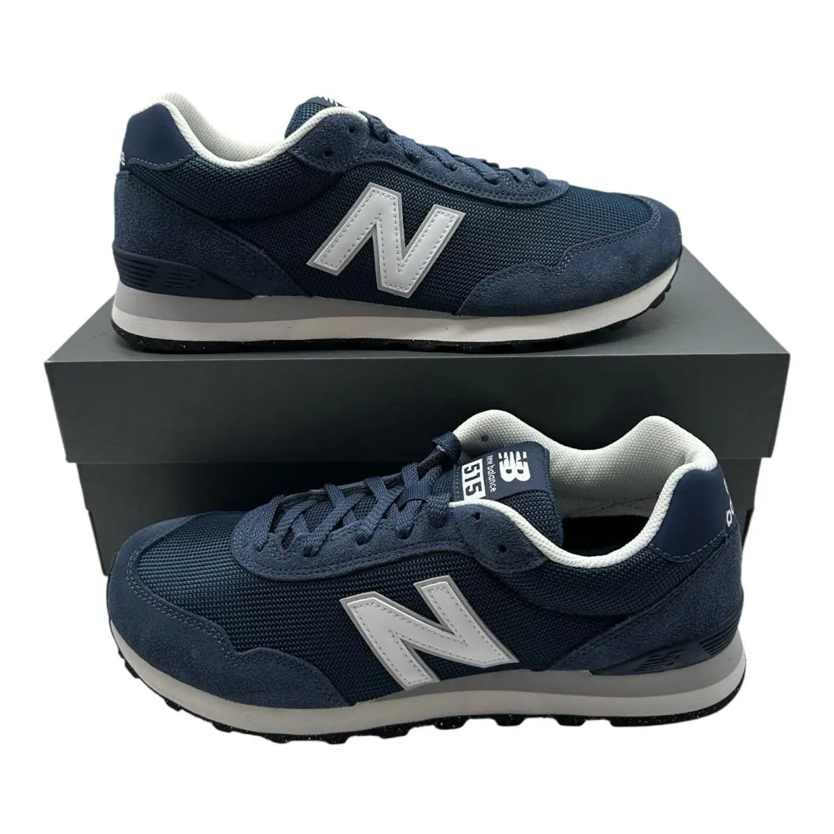 New Balance 515 V3 Shoes Mens Sz 9 D Navy Blue Running Casual Sneakers ML515NVY