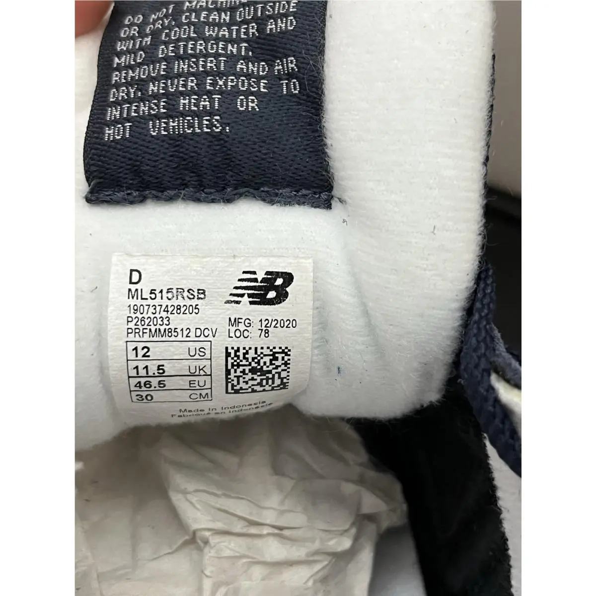 New Balance shoes - New Balance 515 - ML515NVY - Blue (UPC: 0196432400362) 12