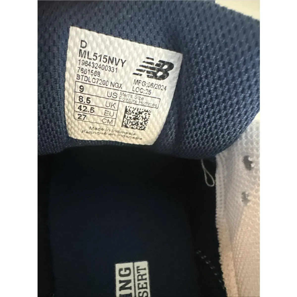 New Balance shoes - New Balance 515v3 - ML515NVY - Blue (UPC: 0196432400331) 7