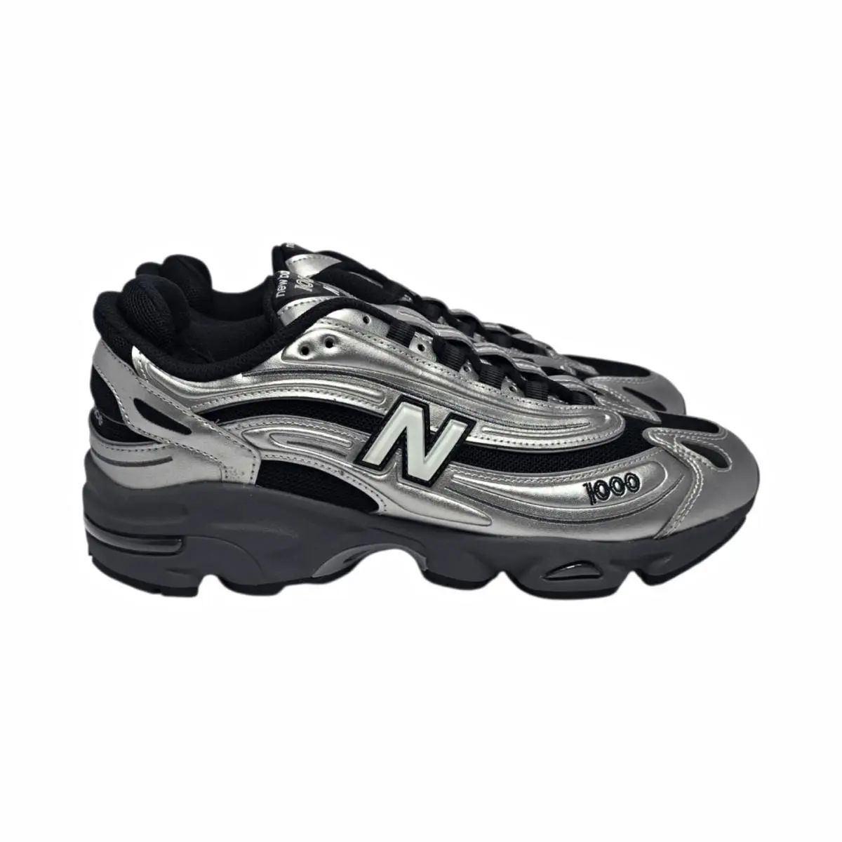 New Balance 1000 Grey Day 2025 Silver Metallic Black M1000EGR Men’s Size 10