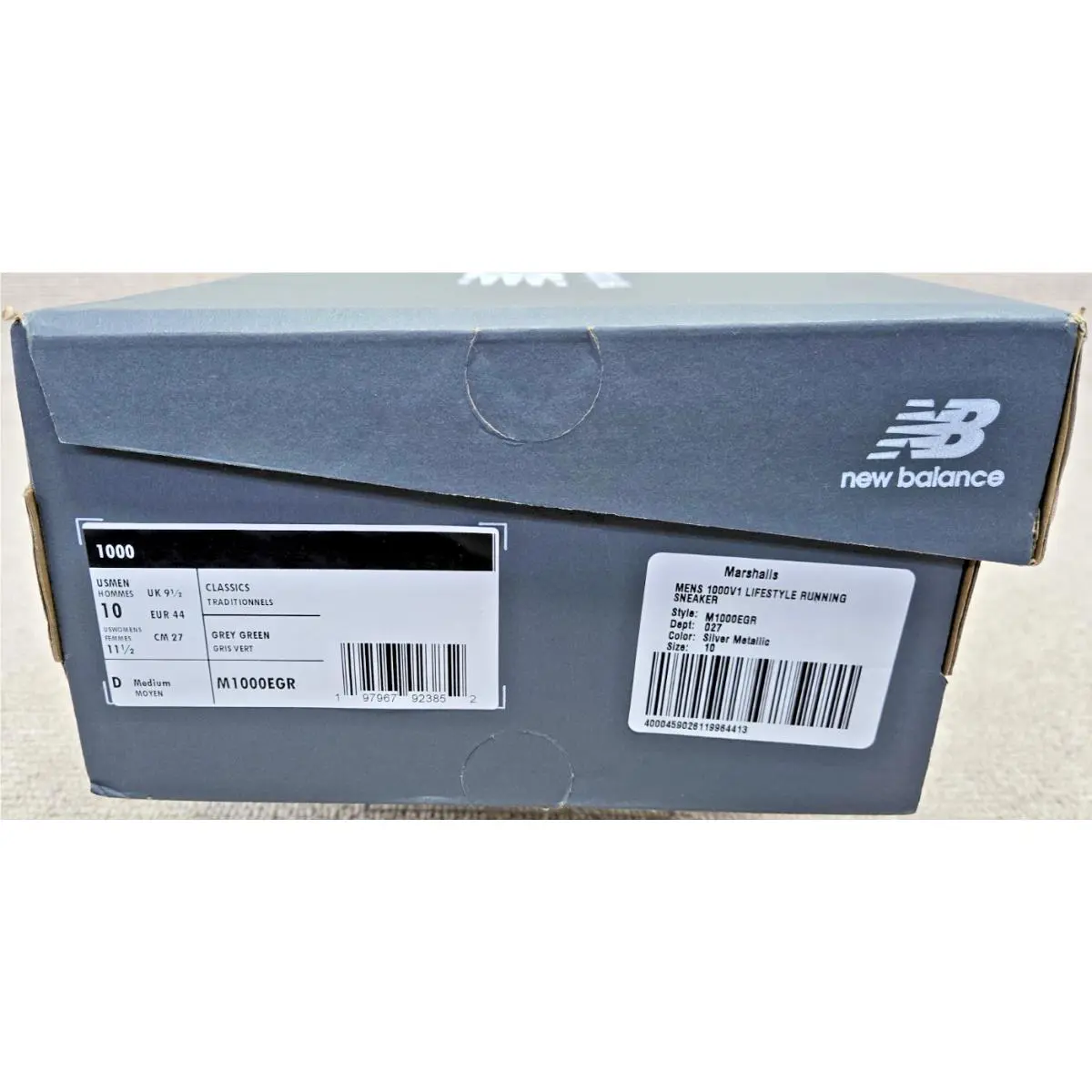 New Balance shoes - New Balance 1000 - M1000EGR - Silver 11