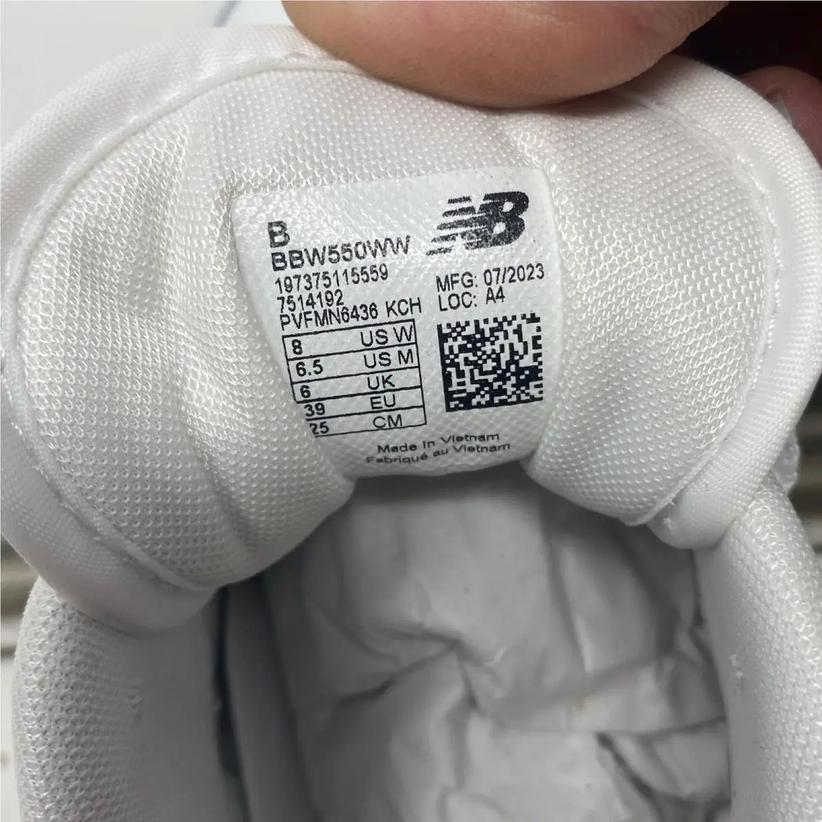 New Balance shoes - New Balance 550 - BB550WWW - White 2