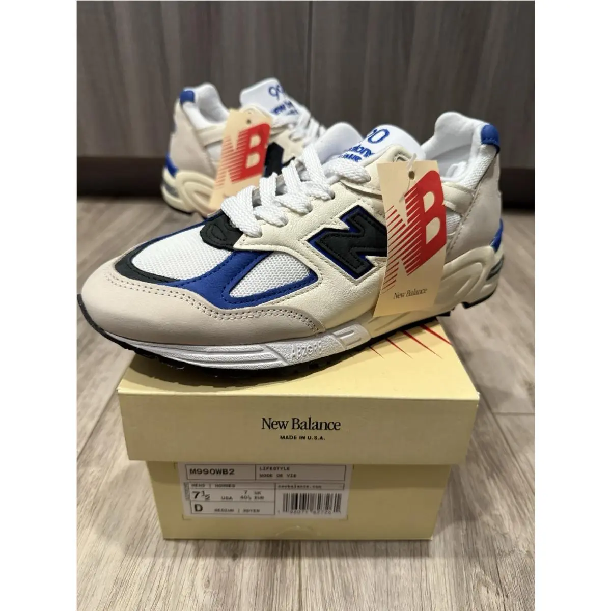 New Balance shoes - New Balance 990 v2 - M990WB2 - White 0