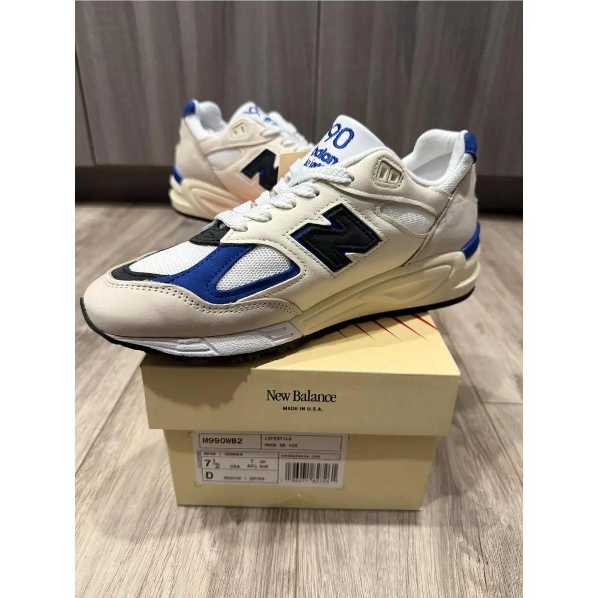New Balance shoes - New Balance 990 v2 - M990WB2 - White 2