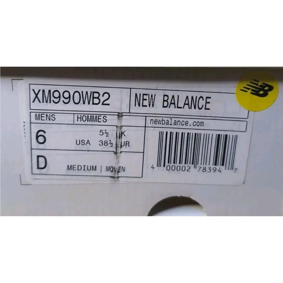 New Balance shoes - New Balance 990 v2 - M990WB2 - White 6