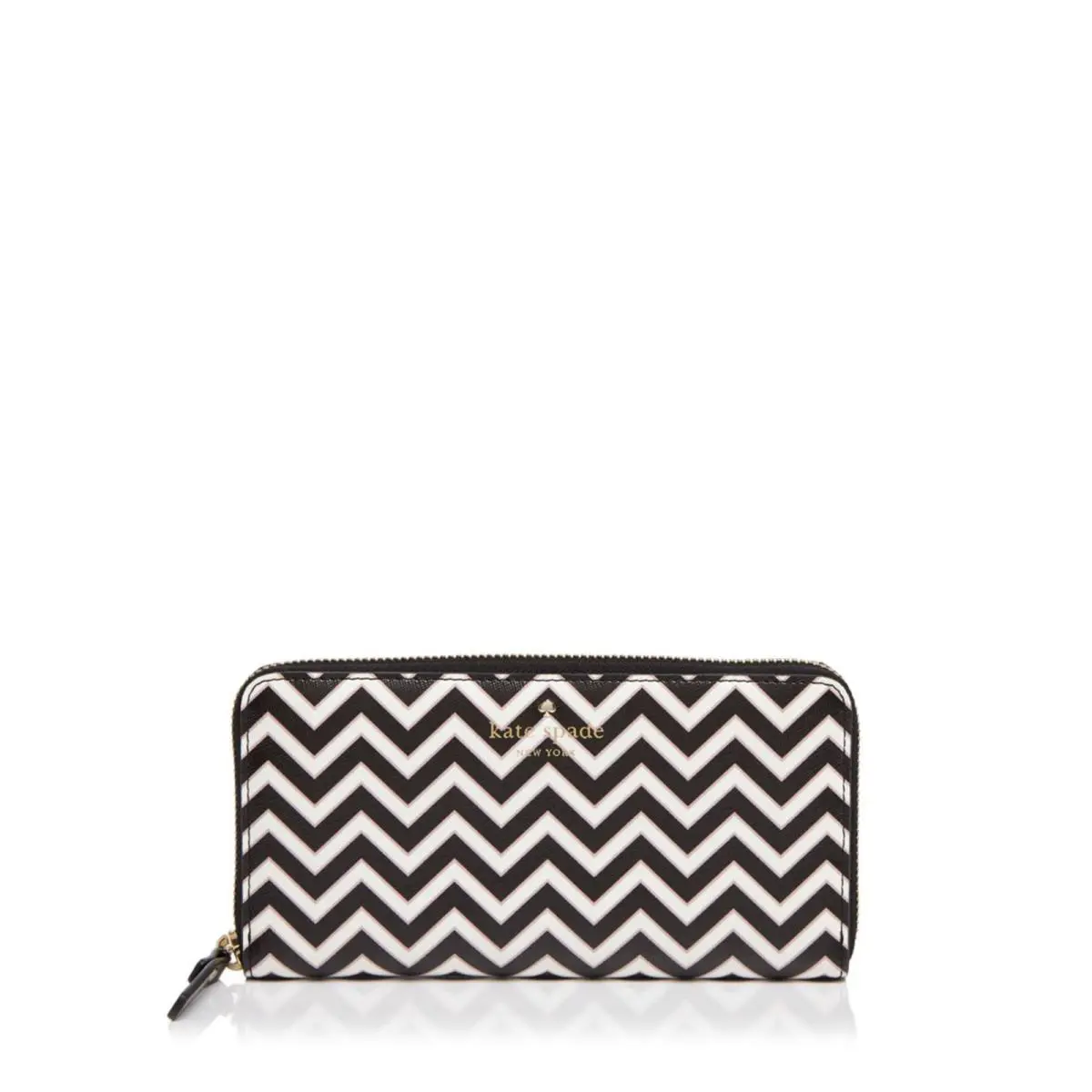 Kate Spade York PWRU5224 Market Street Lacey Chevron Cream Multi Wallet