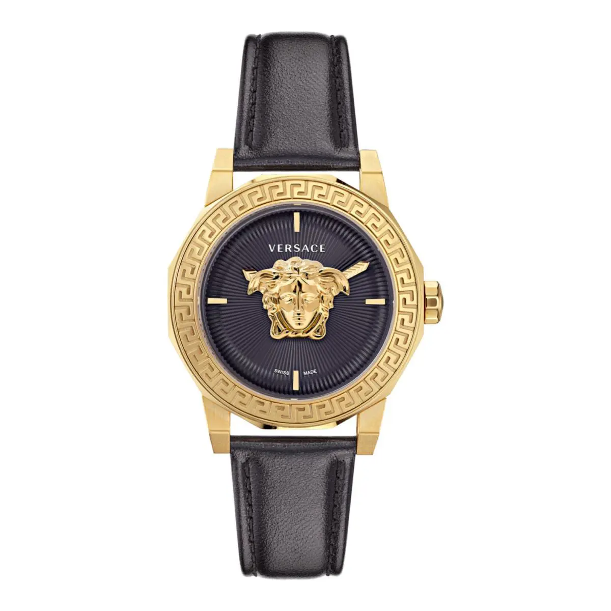 Versace Womens Gold 38mm Strap Fashion Watch