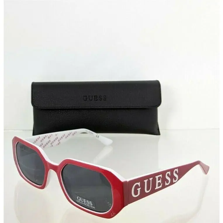 Guess Sunglasses GU7694 66A Red White Frame 7694 Frame
