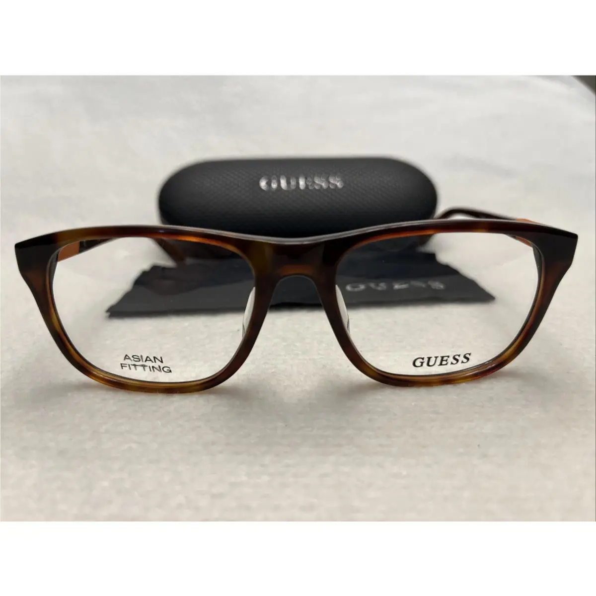 Guess GU1866-F 052 Brown Orange Eyeglasses Asian Fitting 55-18-145 Frames