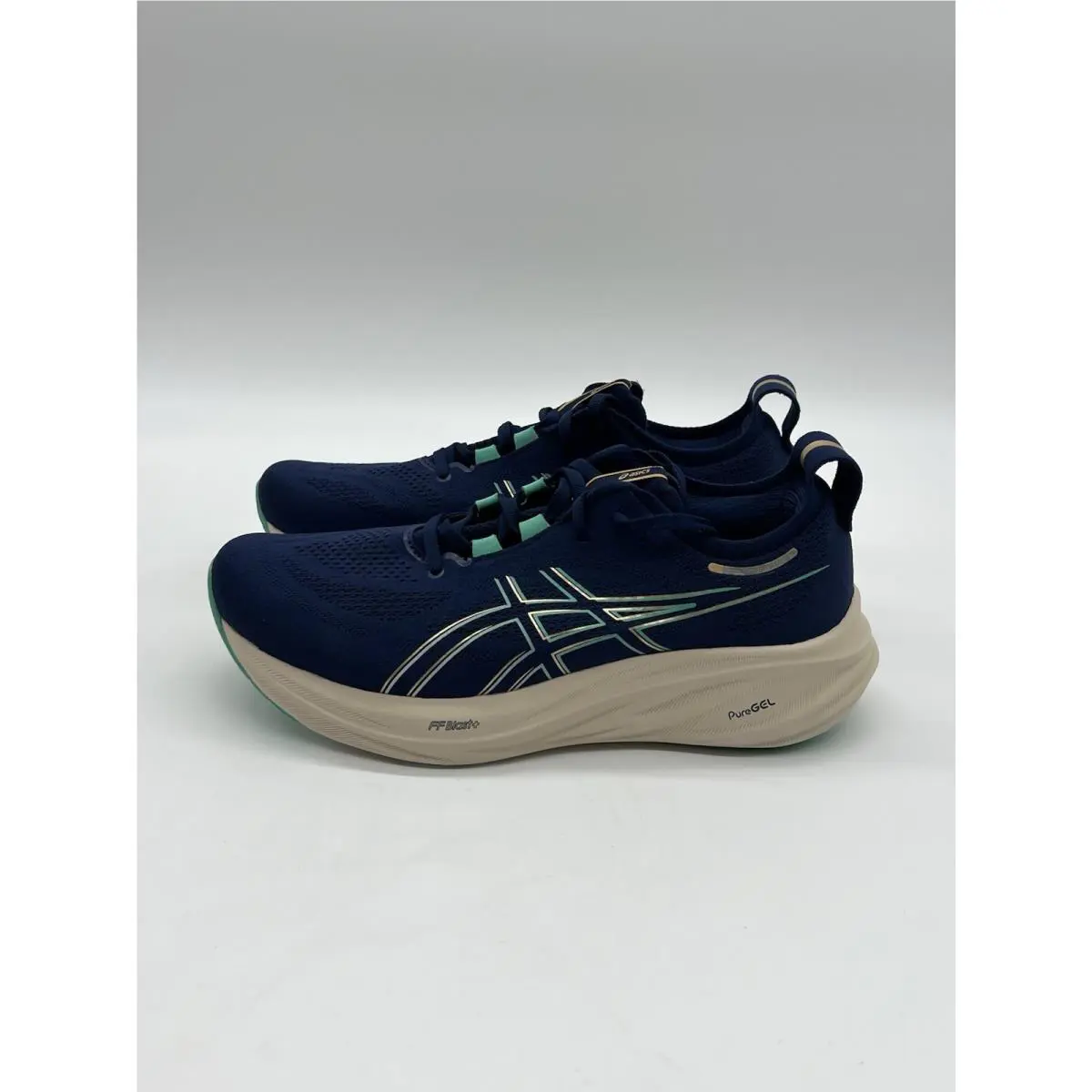 Asics shoes - ASICS Gel-Nimbus 26 - 1012B601-400 - Blue Expanse / Aurora Green (UPC: 4550457129206) 8