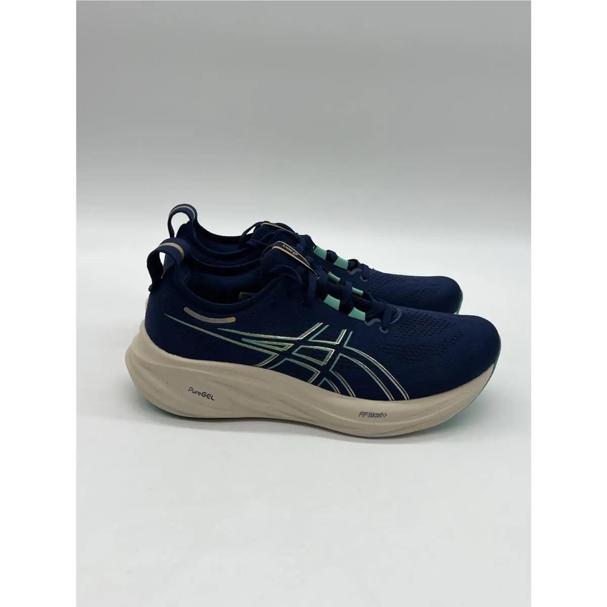 Asics shoes - ASICS Gel-Nimbus 26 - 1012B601-400 - Blue Expanse / Aurora Green (UPC: 4550457129206) 11