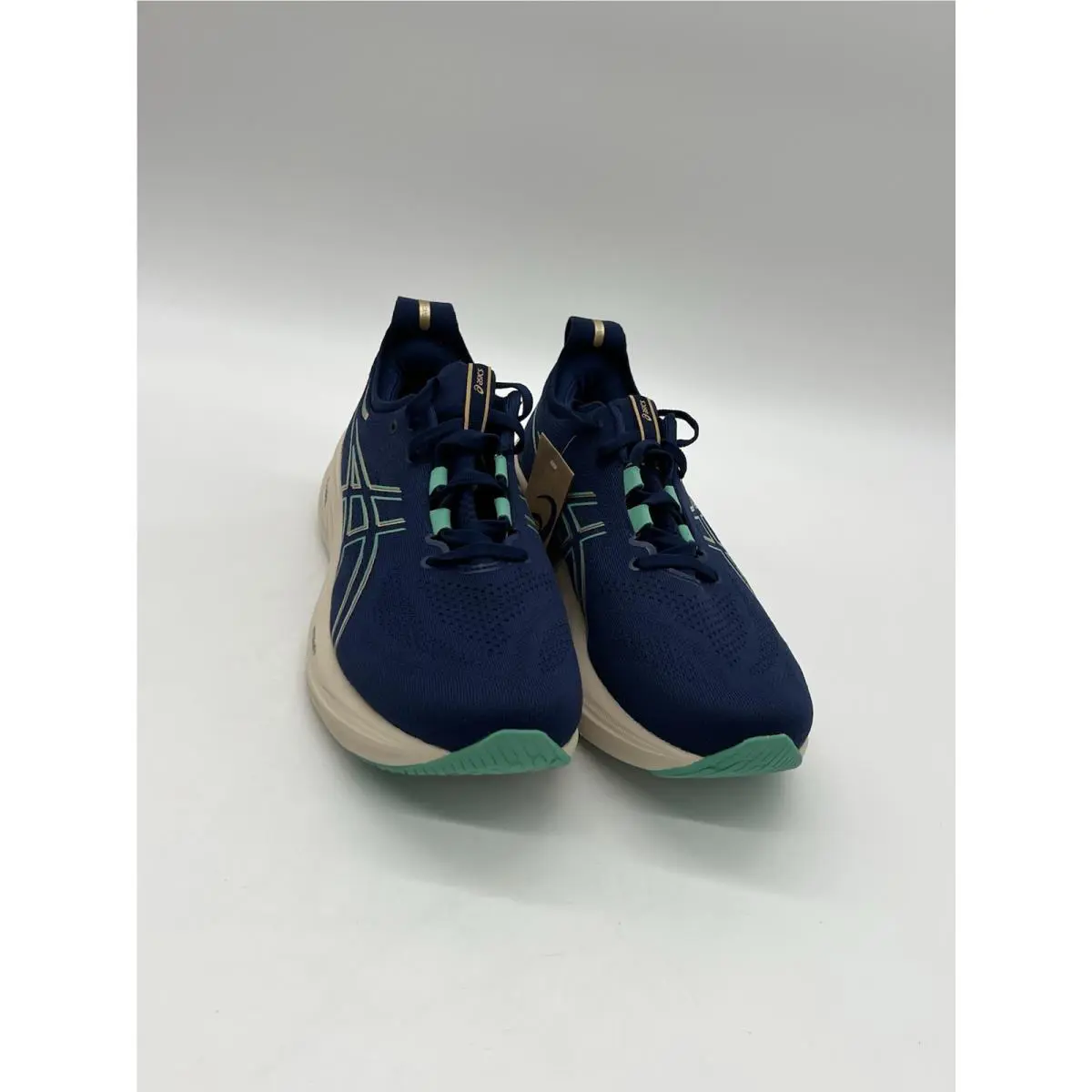 Asics shoes - ASICS Gel-Nimbus 26 - 1012B601-400 - Blue Expanse / Aurora Green (UPC: 4550457129206) 4