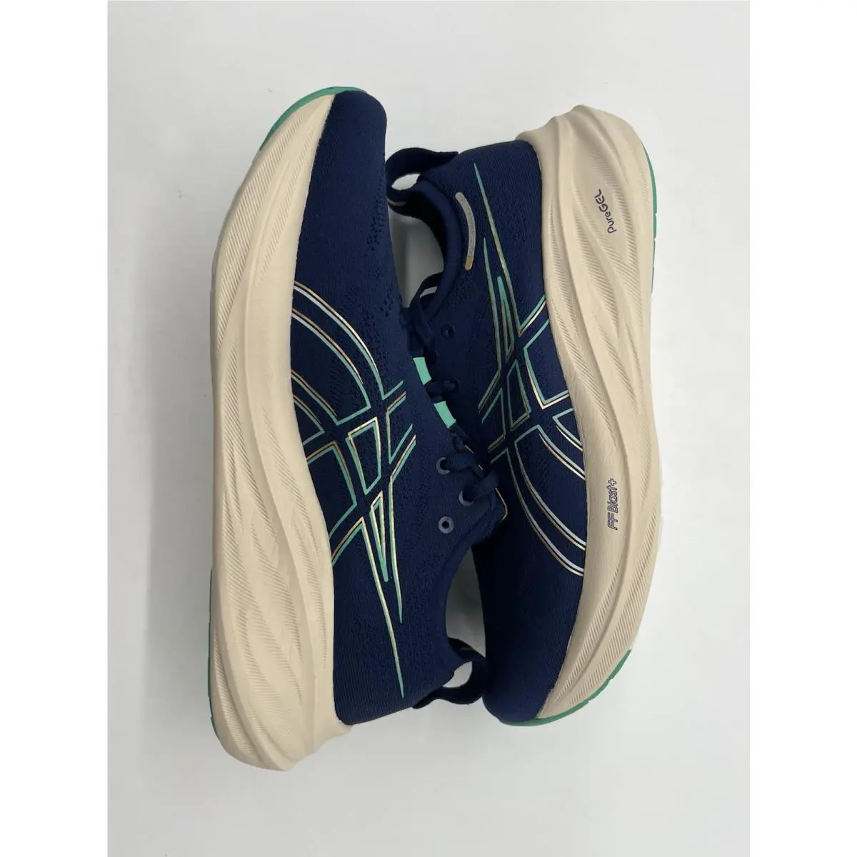 Asics shoes - ASICS Gel-Nimbus 26 - 1012B601-400 - Blue Expanse / Aurora Green (UPC: 4550457129206) 5