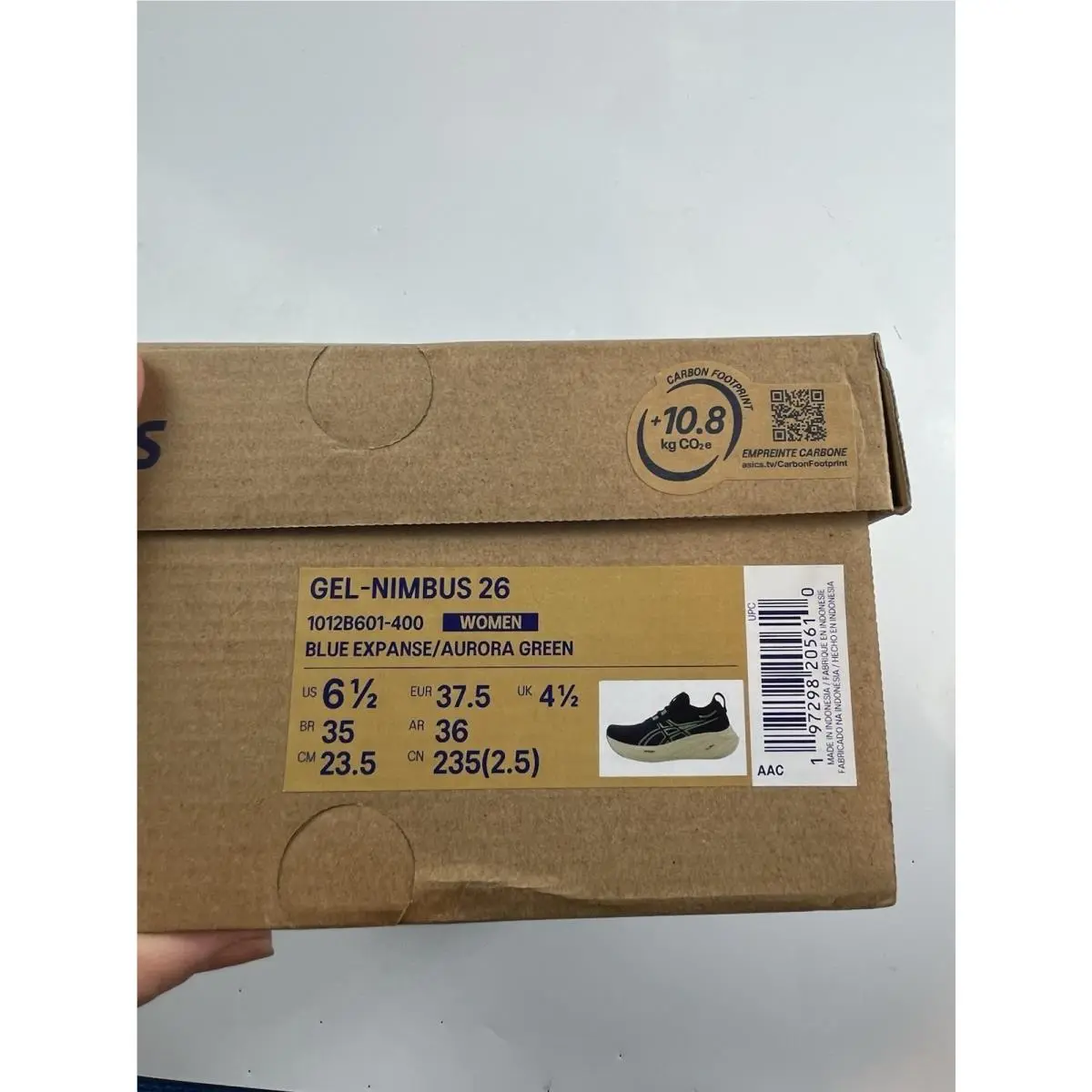 Asics shoes - ASICS GEL-Nimbus - 1012B601-400 - Blue 9