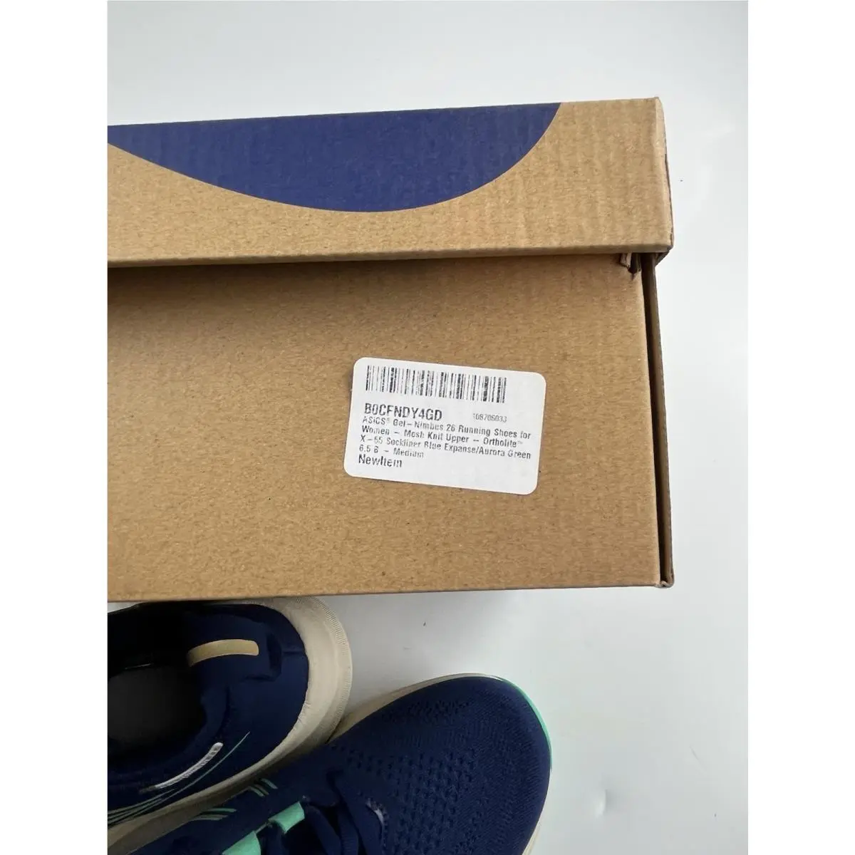 Asics shoes - ASICS GEL-Nimbus - 1012B601-400 - Blue 12