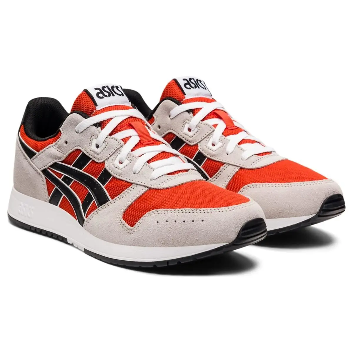Asics Men`s Lyte Classic Shoes Size 9 Us/ 8 Uk/ Eu 42.5 Red Clay/black - Red Clay/ Black