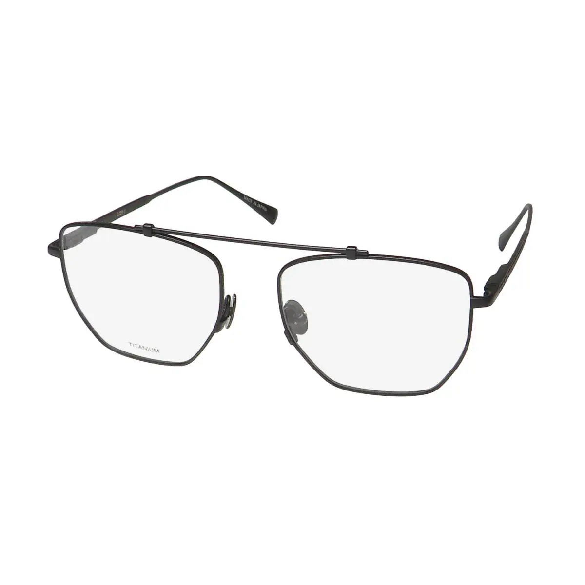 John Varvatos VJV190 Titanium Eyeglass Frame/glasses Italian Mafia Boss Look