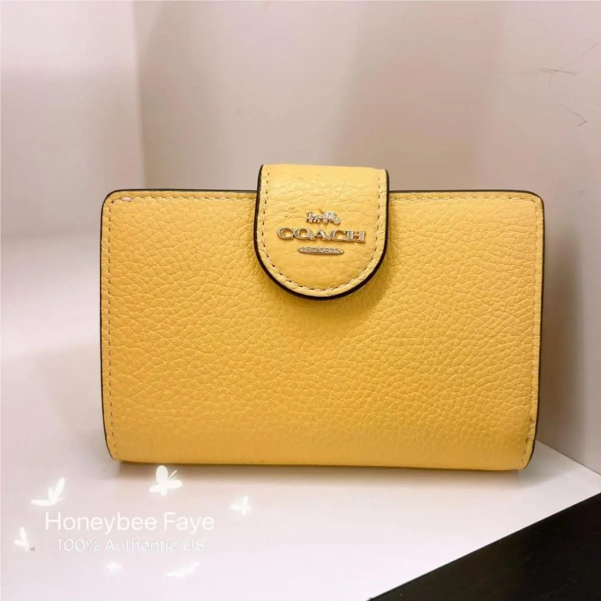 Coach Medium Corner Zip Wallet CBO41/CR791/6390 Maple/red/tan/iris