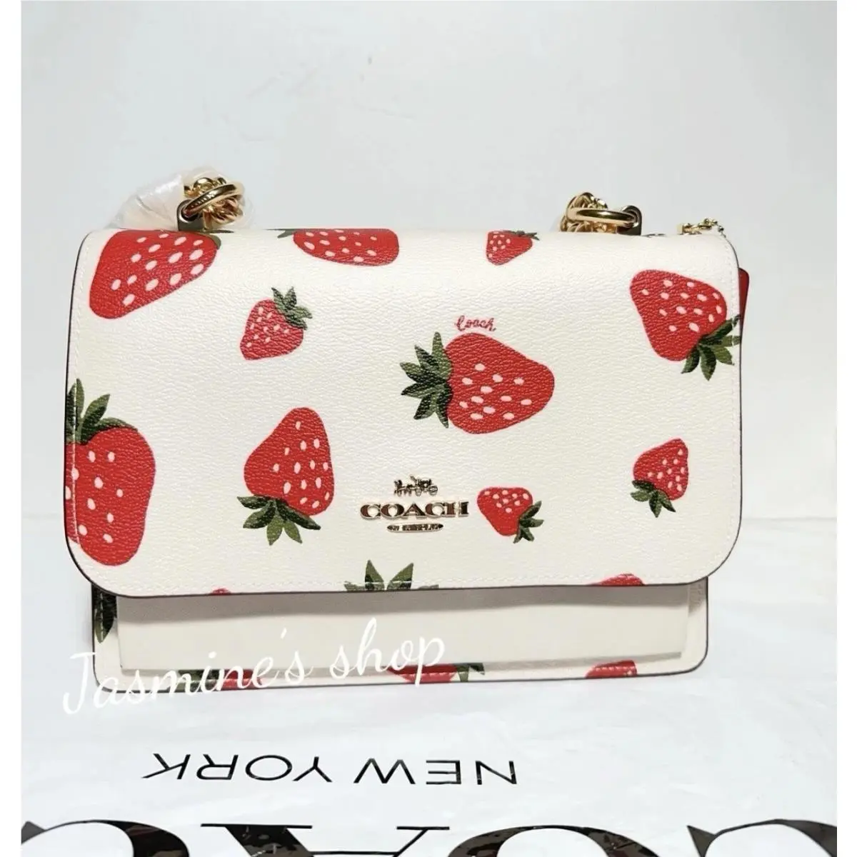 Coach Klare Crossbody with Wild Strawberry Print CH333