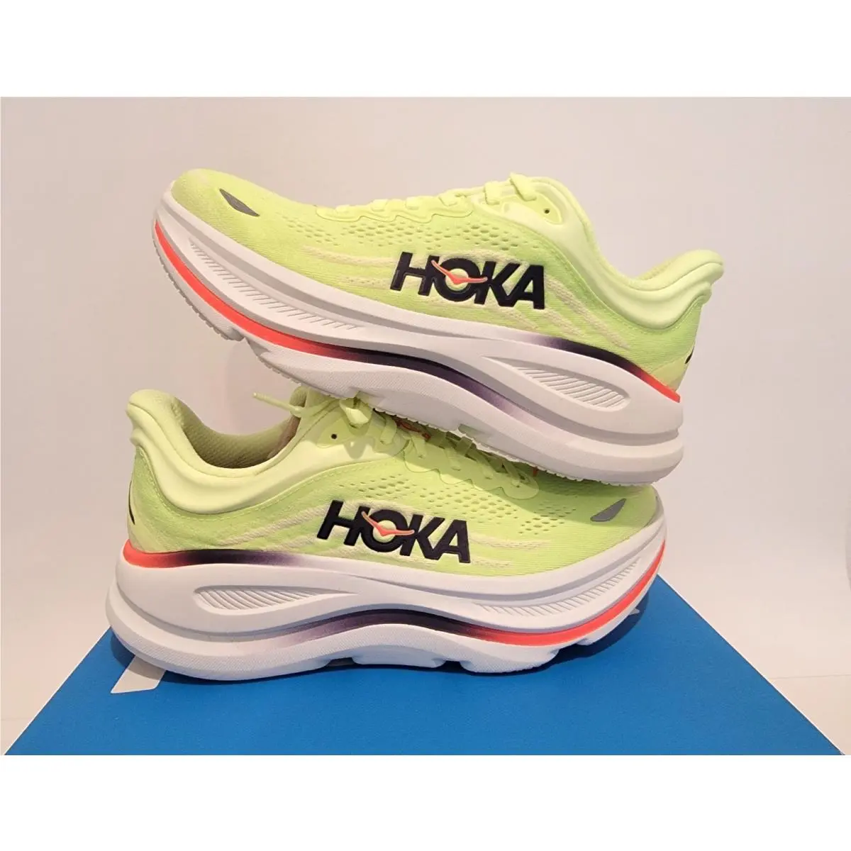 Hoka shoes - Hoka One One Bondi 9 - 1162011 - Neon Yellow/Green 1