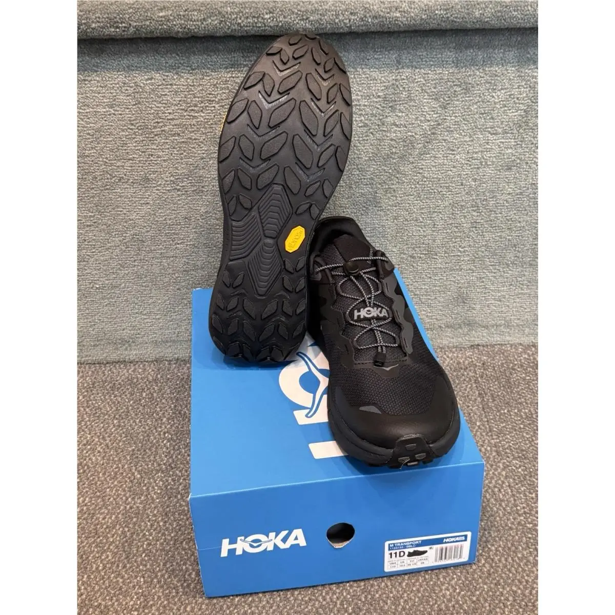 Hoka shoes - Hoka One One Transport - One One Transport - 1123153 BBLC - Black 1