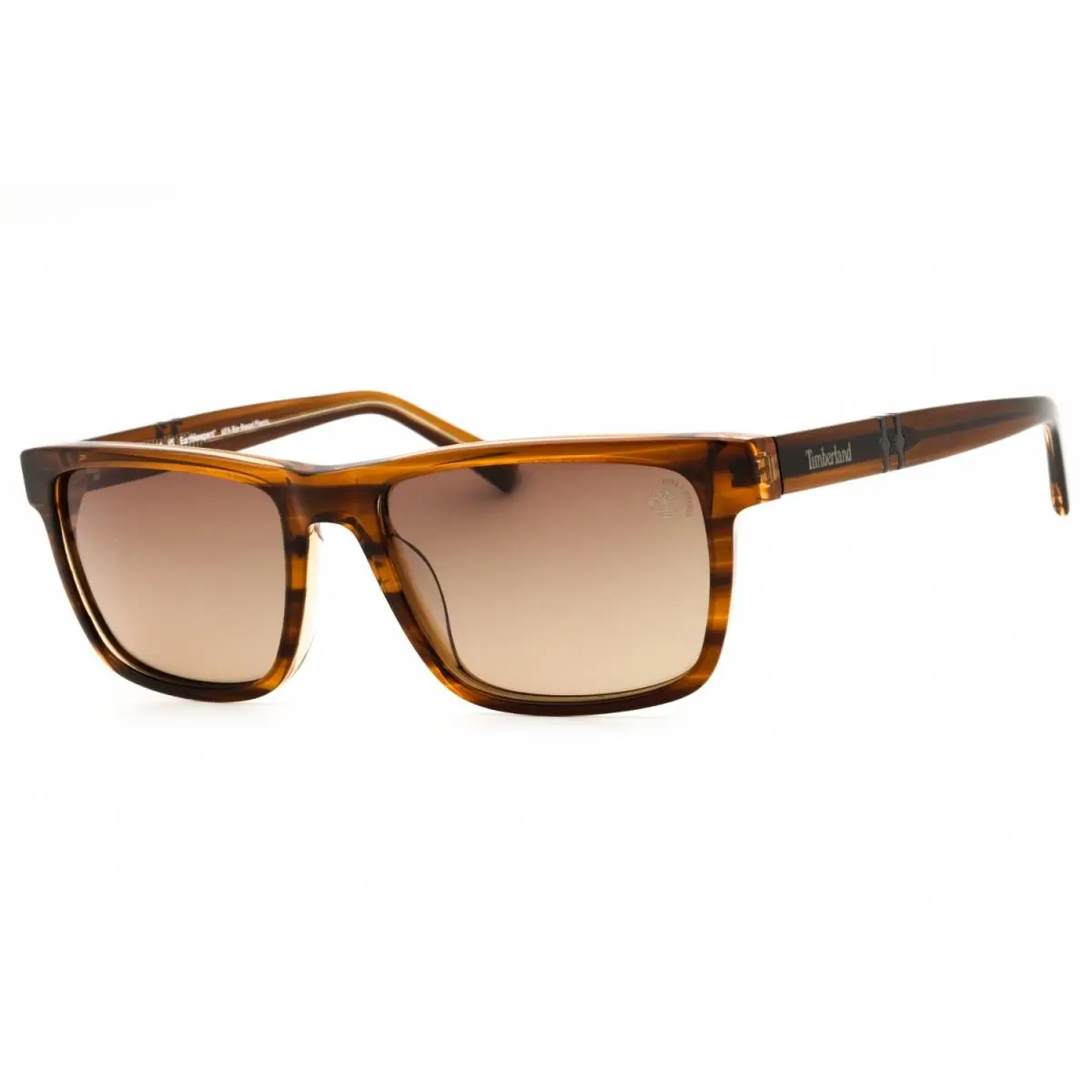 Timberland TB00020 48H Shiny Dark Brown/brown Polarized 55-17-140 Sunglasses