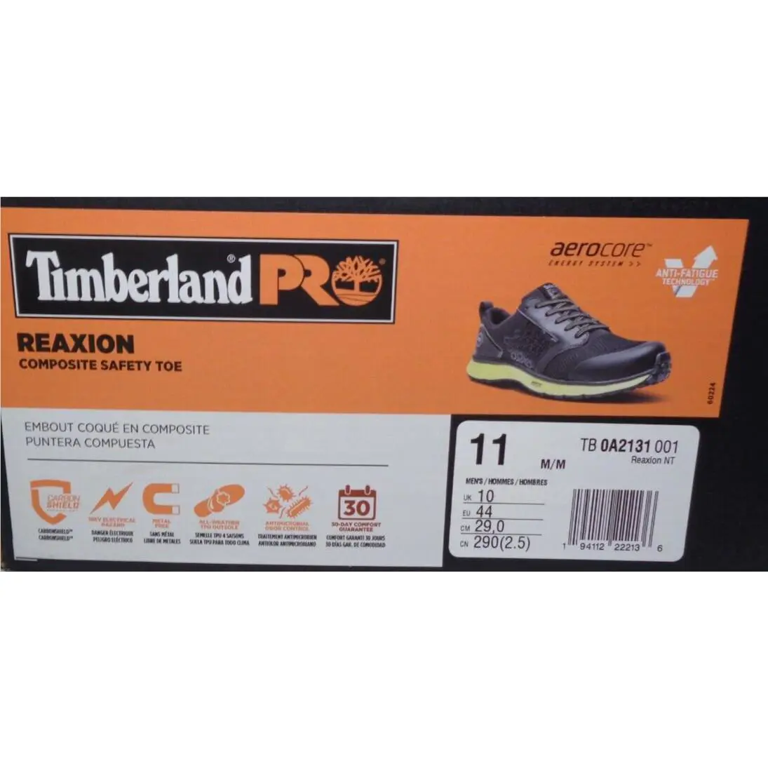 Timberland shoes - Black/Yellow (UPC: 194112222150) 17