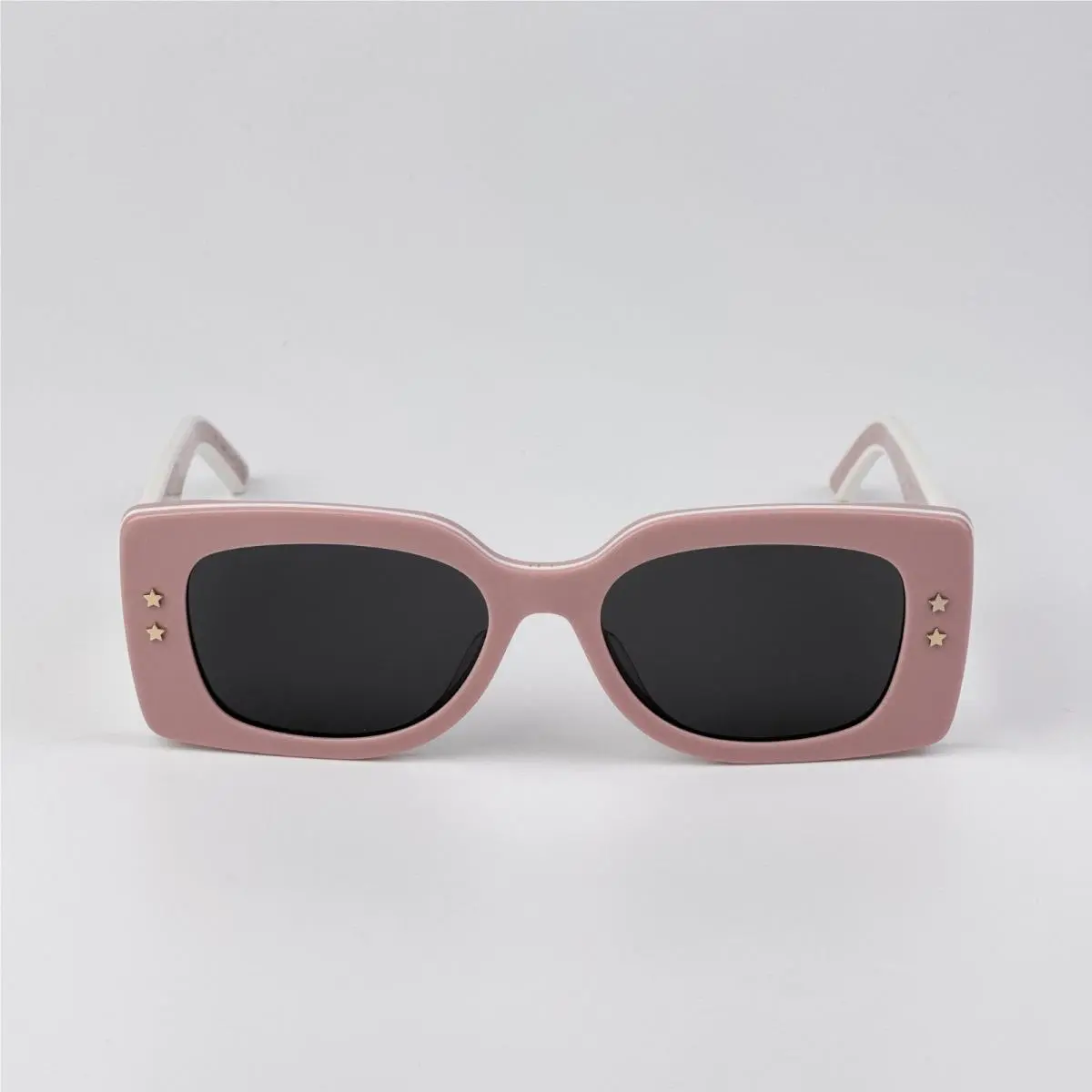 Dior Men Sunglasses Pink White Rectangle Diorpacific S1U 40A0