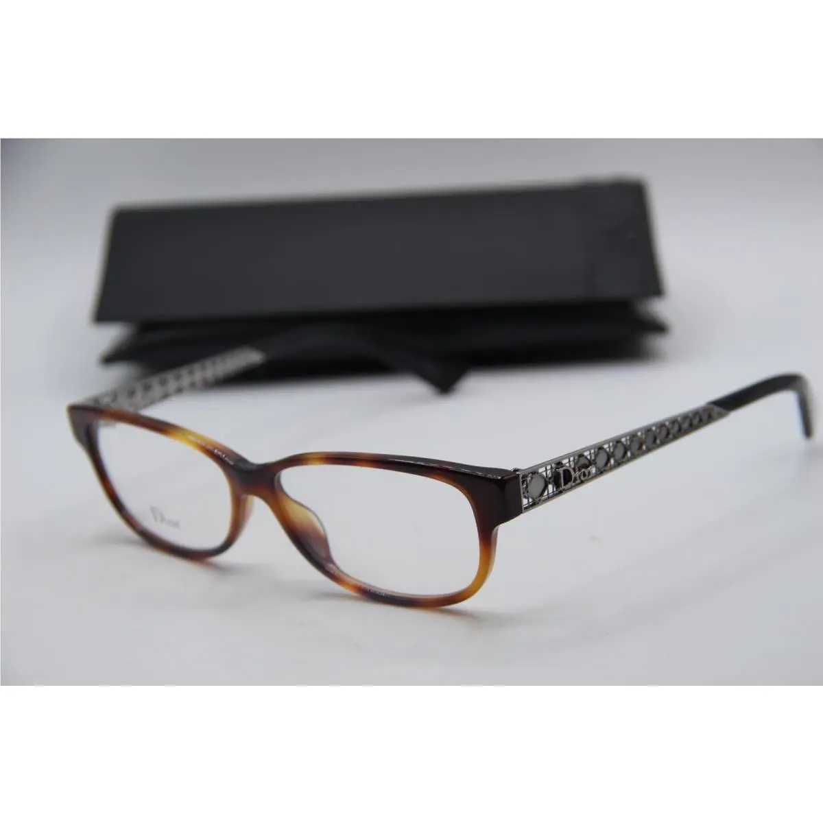 Christian Dior DIORAMAO5 086 Tortoise Eyeglasses W/case 53-13