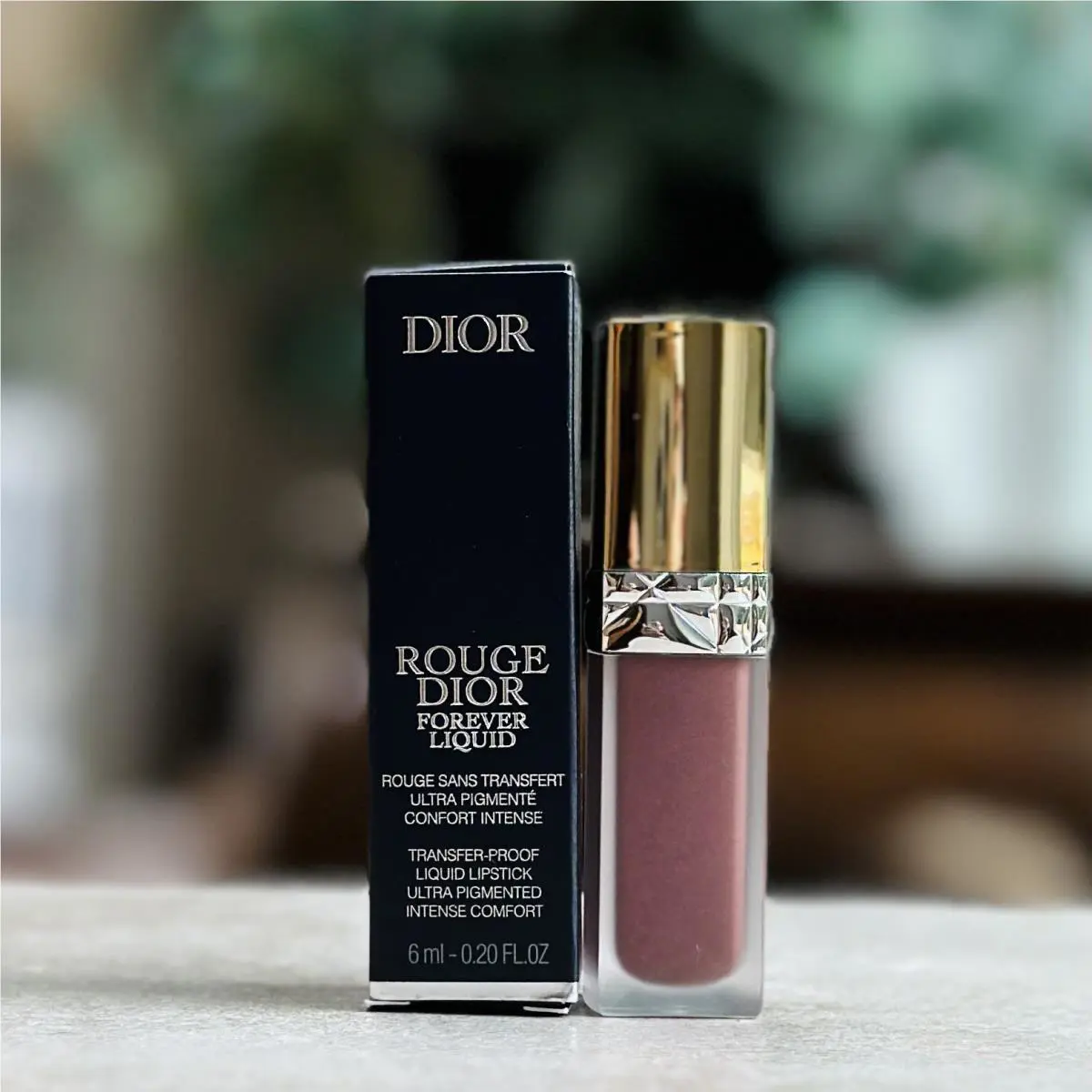 Rouge Dior Forever Liquid Sequin Glittery Limited Edition Lipstick 703 Sensation