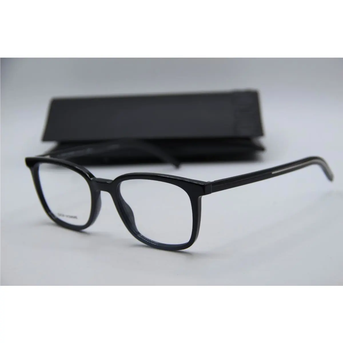 Homme BLACKTIE252 807 Black Eyeglasses W/case 51-20 by Dior