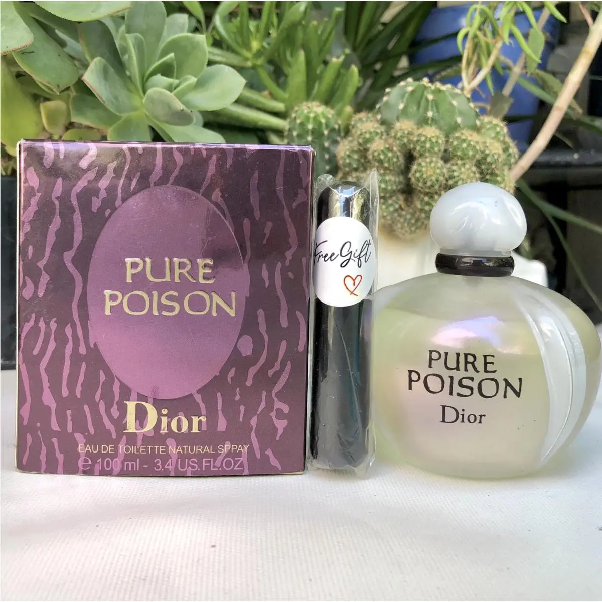 Pure Poison Dior First Formula 3.4oz Edp Perfume Spray + Bonus