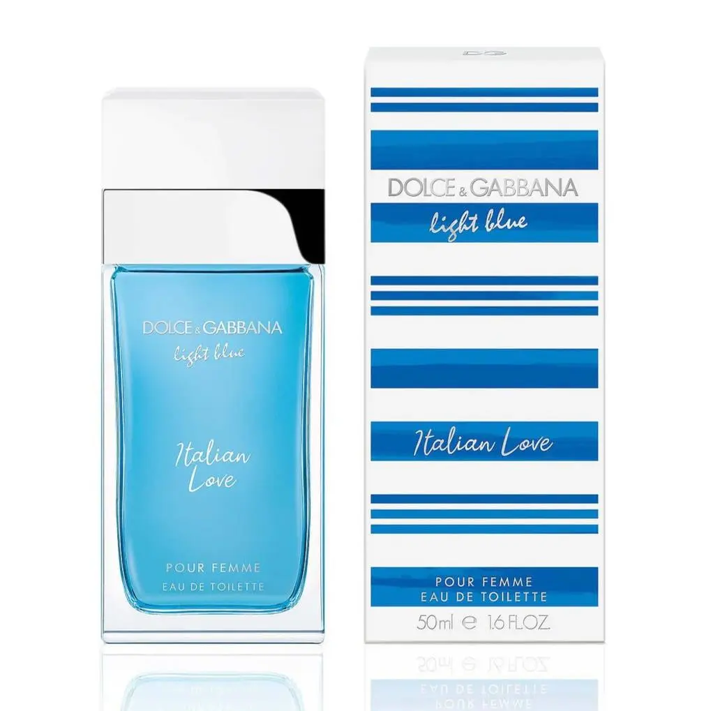 Dolce Gabbana Light Blue Italian Love Pour Femme 50ml / 1.6 oz Edt Spray Rare