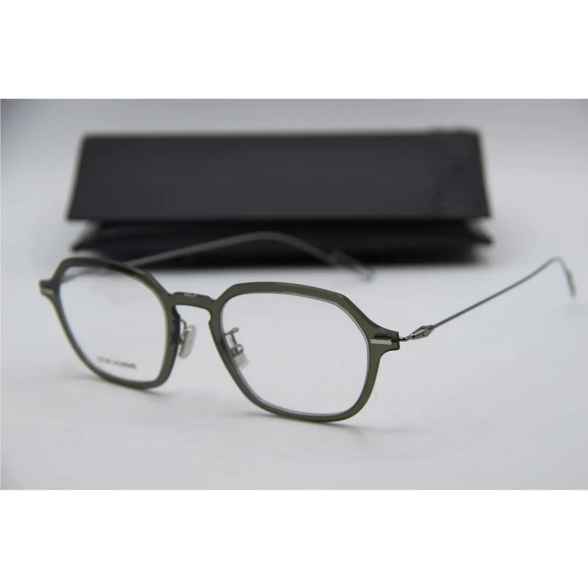 Dior Homme Dior DISAPPEAR04 Crystal Green Eyeglasses W/case 51-21
