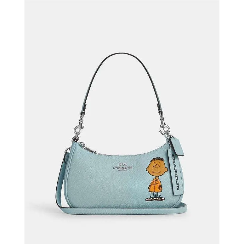 Coach X Peanuts Teri Shoulder Bag with Franklin CBJ80