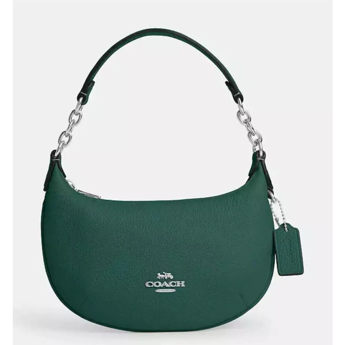 Coach Mini Payton Bag Sv/emerald Green