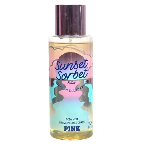 Victoria’s Secret Pink Sunset Sorbet Fragrance Body Mist Spray Splash 8.4 oz
