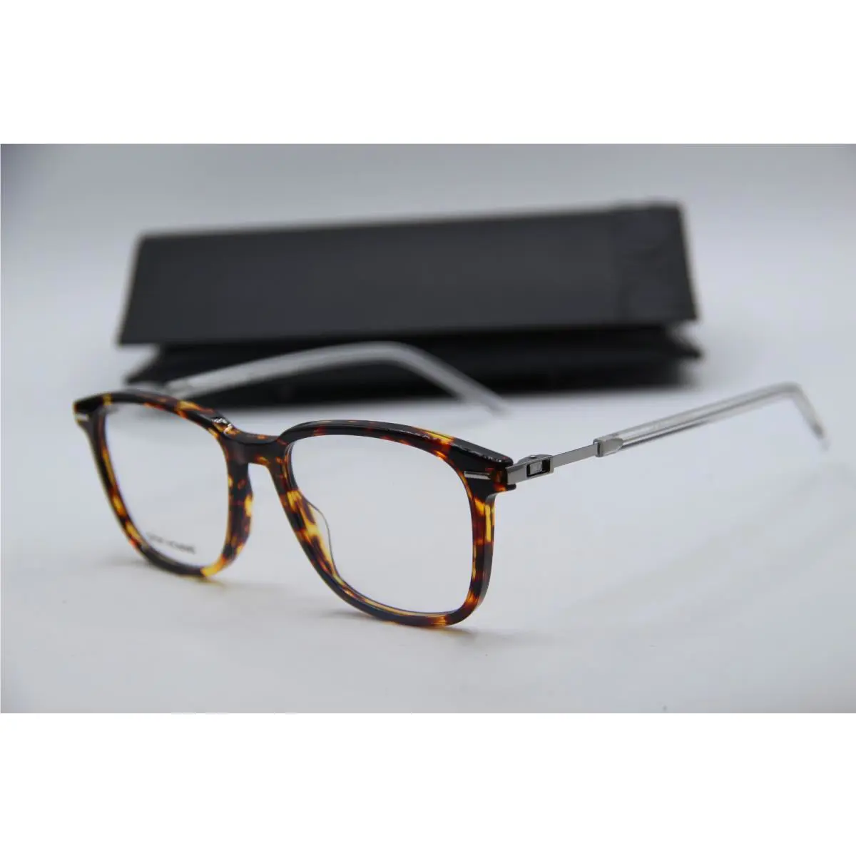 Homme DIORTECHNICITYO9 Epz Tortoise Eyeglasses W/case 52-17 by Dior