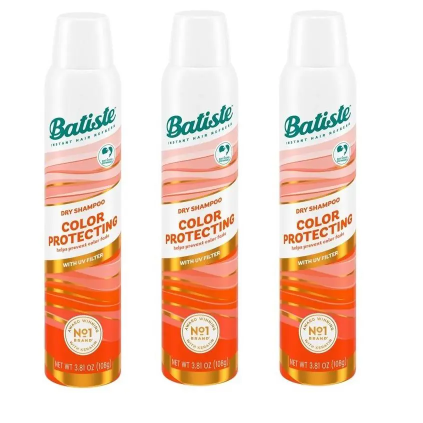 BL Batiste Dry Shampoo Color Protecting 3.81oz X 3 Packs