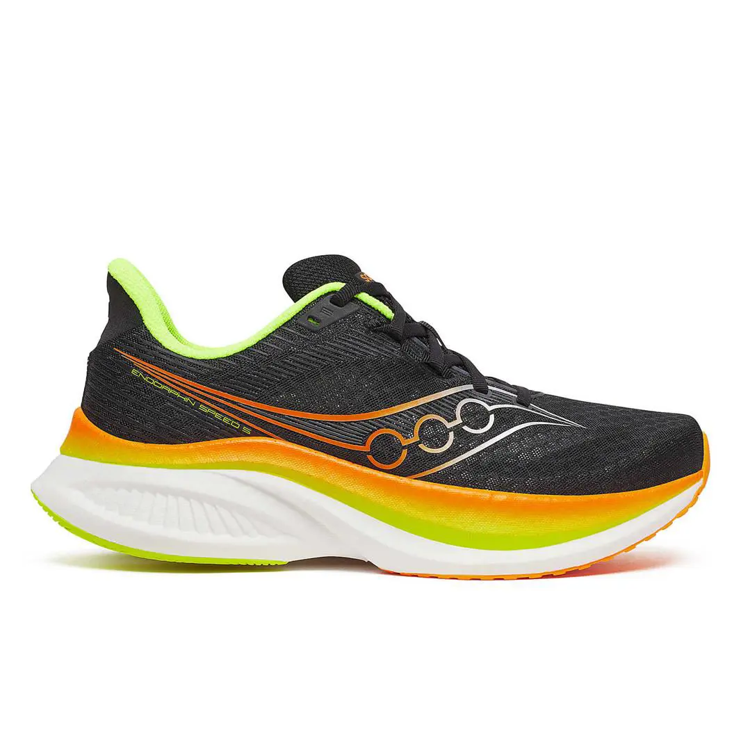 Saucony Endorphin Speed 5 Black/VO2 Running Shoe Men Sizes 7-15 - Black