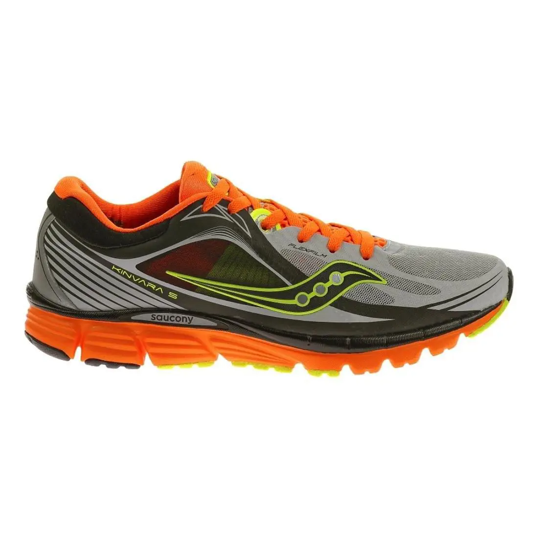 Saucony shoes - S202541040 - S20254-1-040 - Silver/Vizi Orange/Citron (UPC: 044208052751) 0