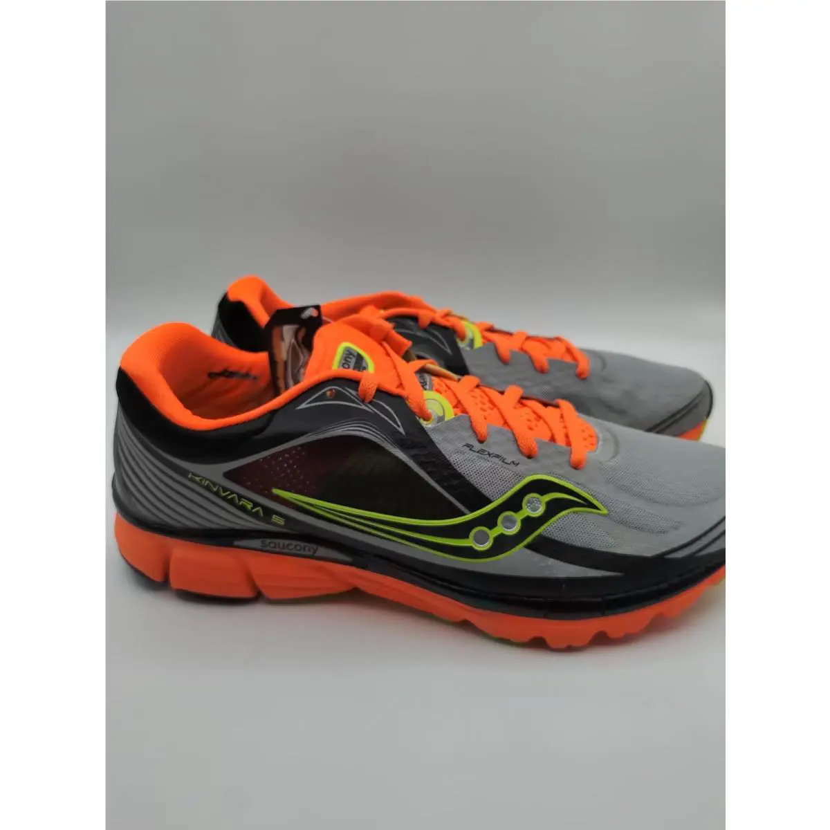 Saucony shoes - S202541040 - S20254-1-040 - Silver/Vizi Orange/Citron (UPC: 044208052751) 2