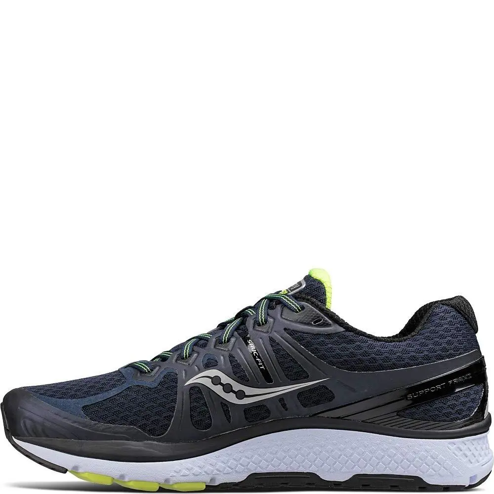 Saucony Men`s Echelon 6 Running Shoe Navy Citron 12.5 M US - Navy Citron