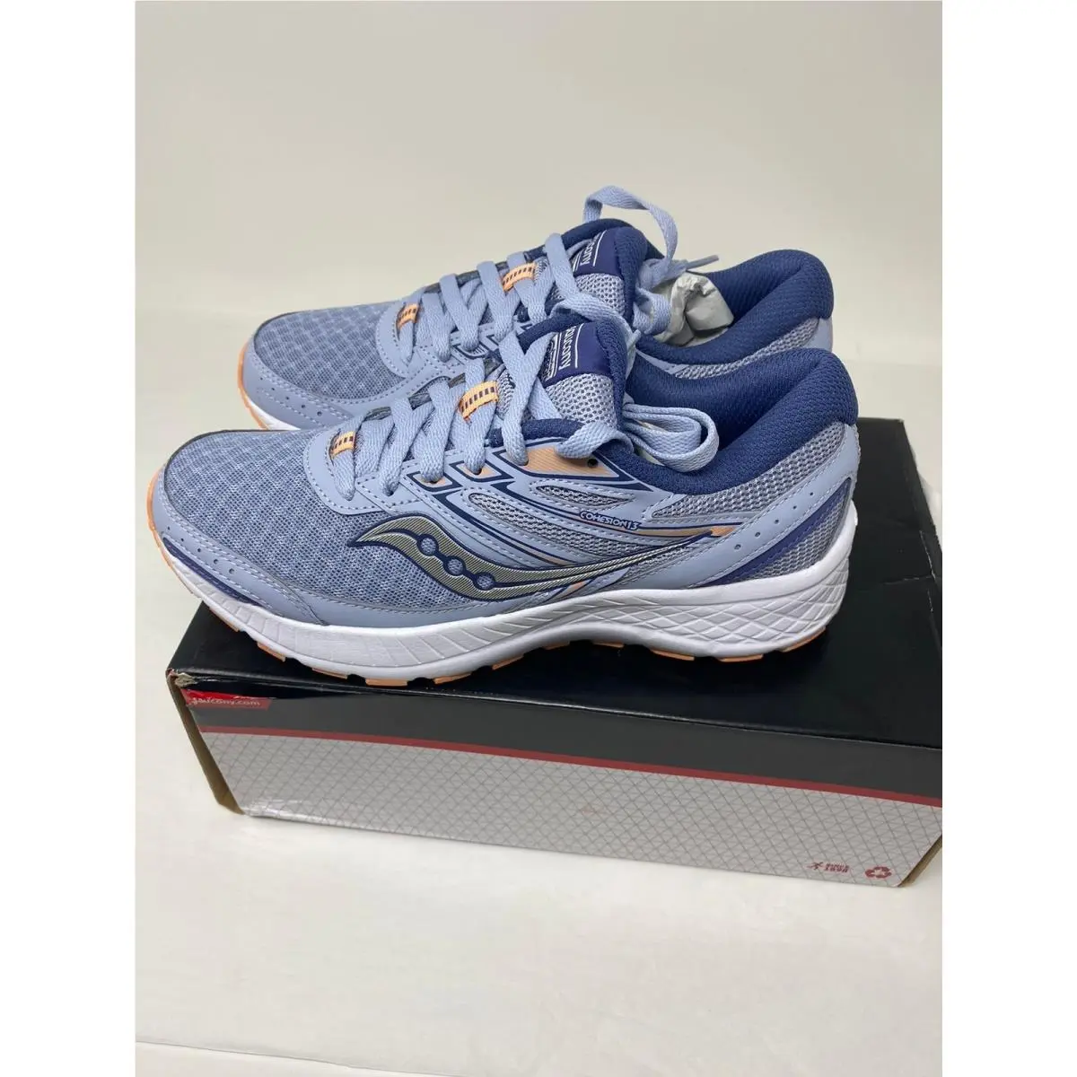 Saucony shoes - Blue Mist/Melon (UPC: 646881771723) 2