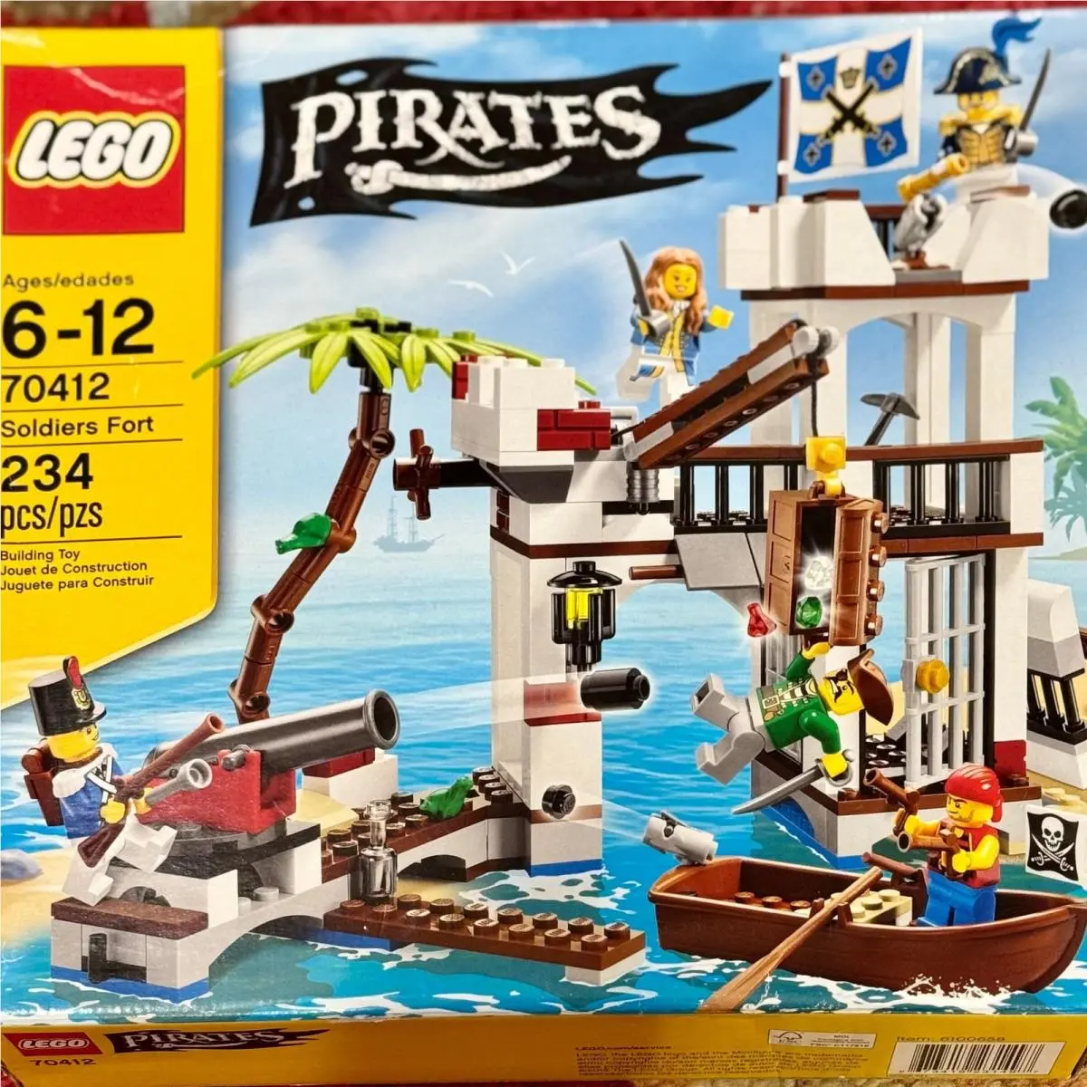 Lego Pirates Soldiers Fort 70412 See Description Retired