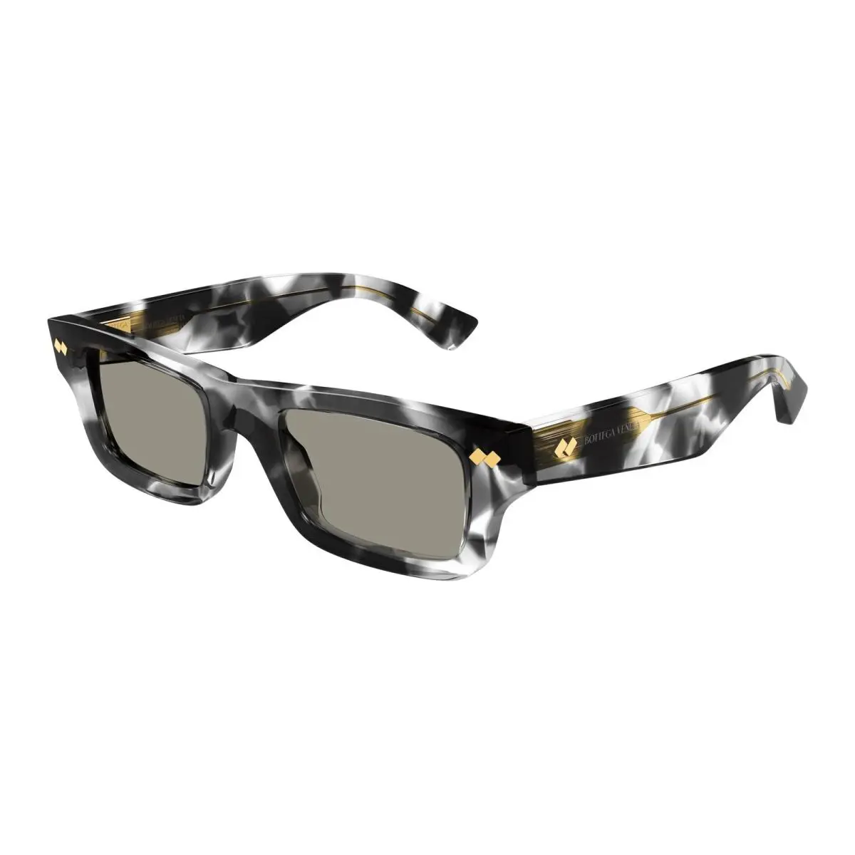 Bottega Veneta Sunglasses BV1351S 002 50mm Havana / Smoke Lens - Frame: Havana, Lens: Smoke