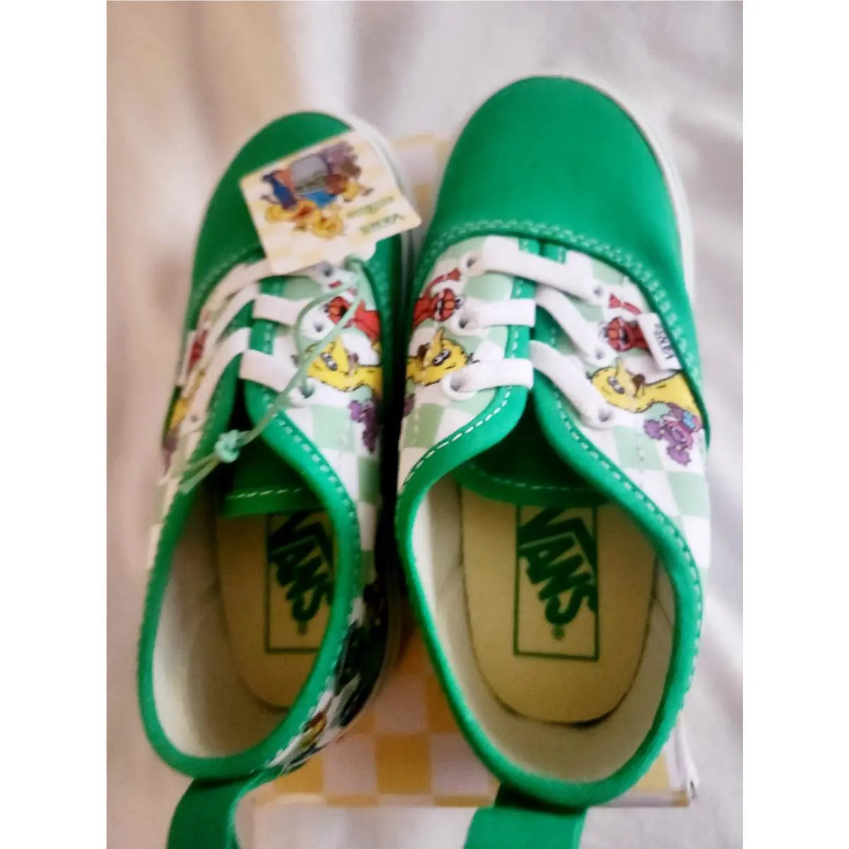 Vans shoes - green multi 3