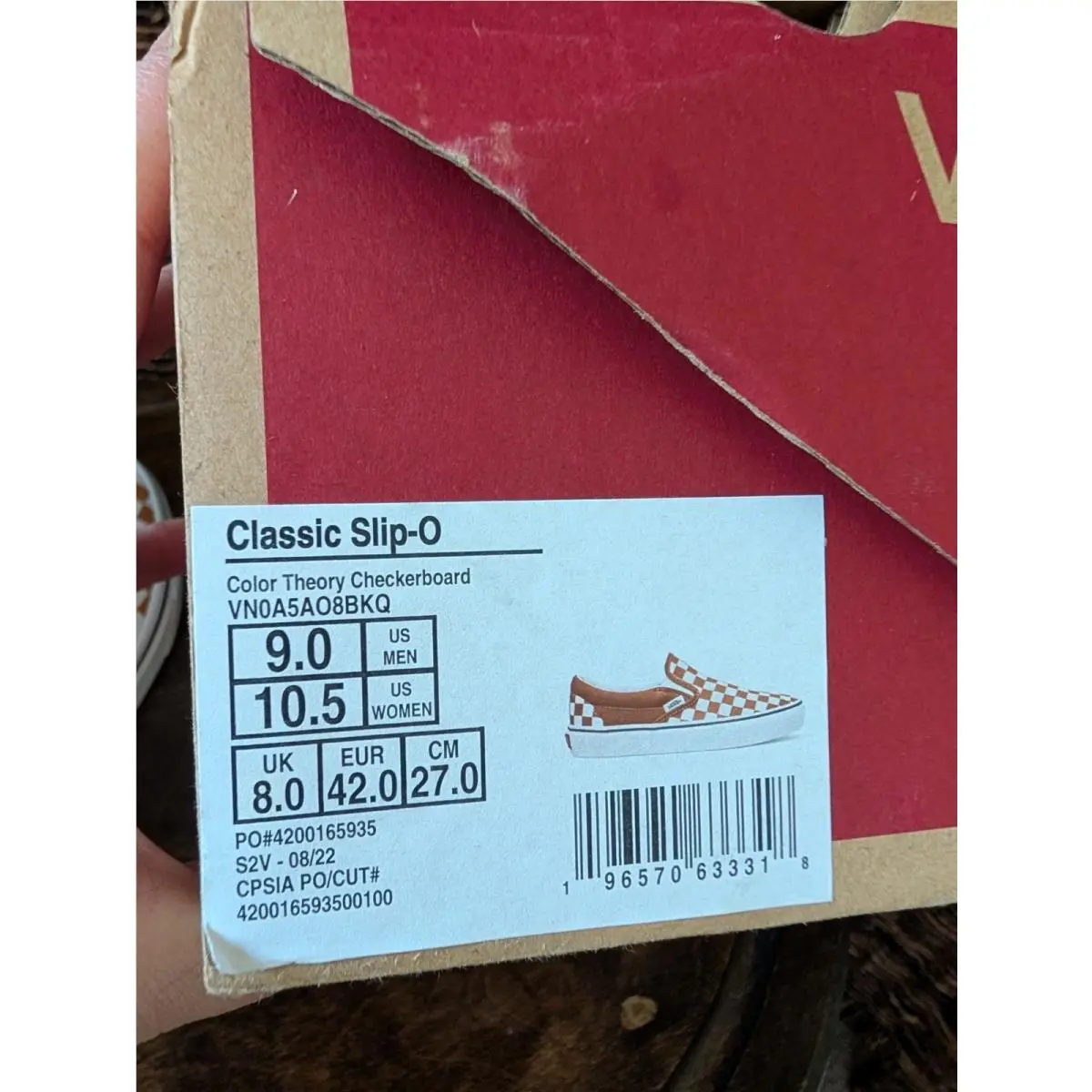 Vans shoes - VANS Classic - Classic - VN000BVZ1M7 - Brown (UPC: 196573366626) 4
